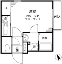 ＭＯＤＵＬＯＲ茗荷谷の物件間取画像